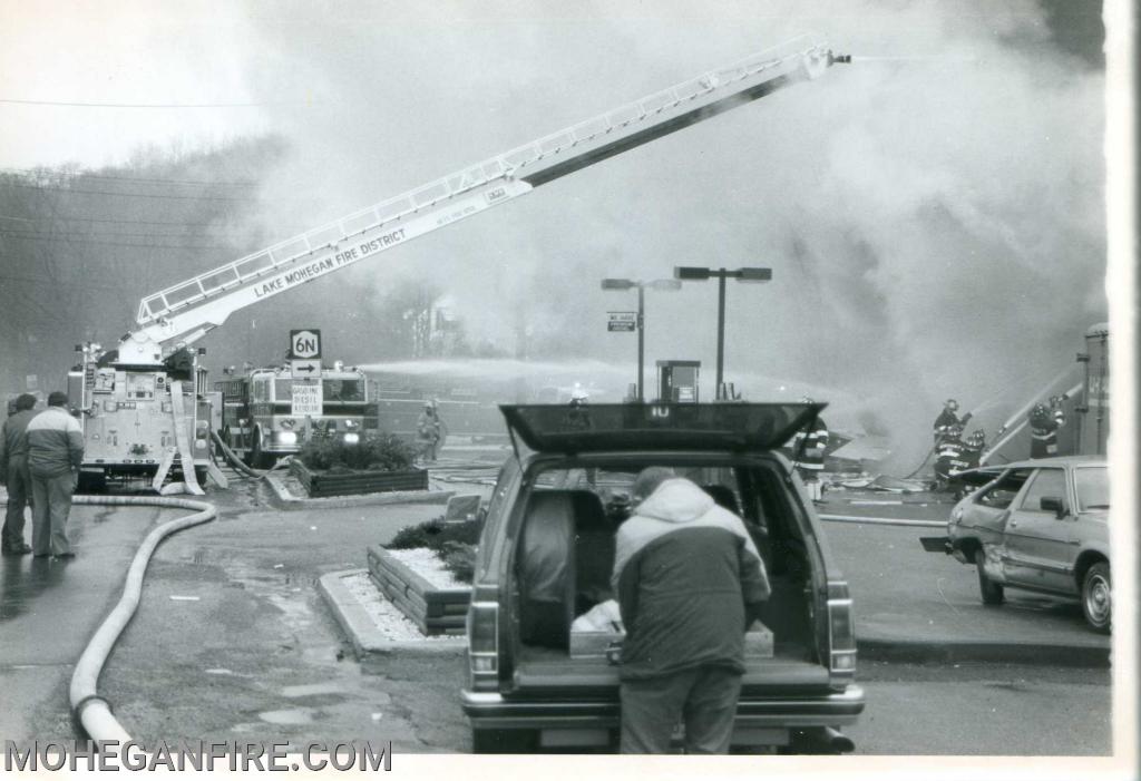 Jefferson Valley Service Station Structure Fire 