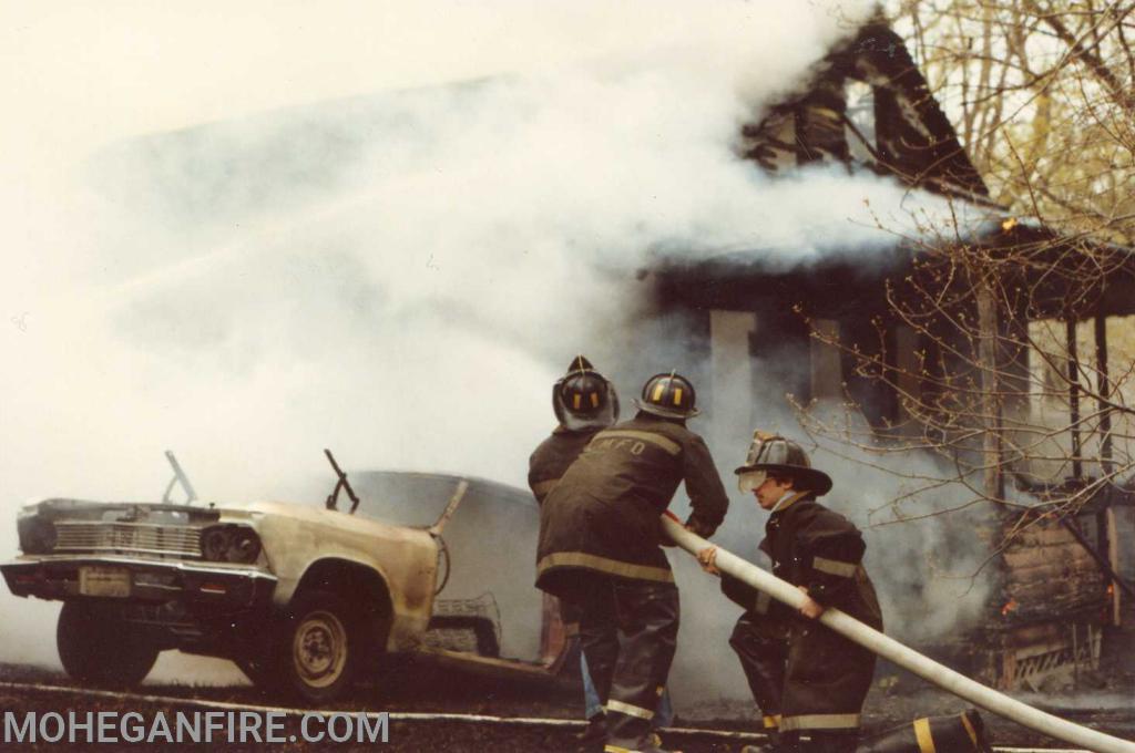 Structure Fire and Car Fire May 1978