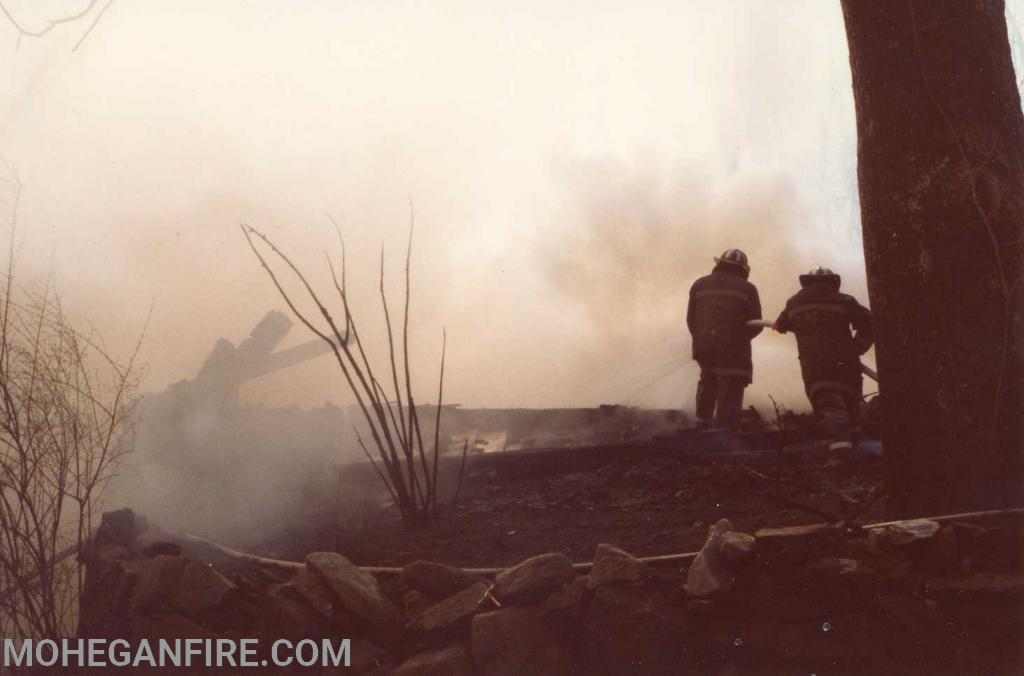 Structure Fire and Car Fire May 1978