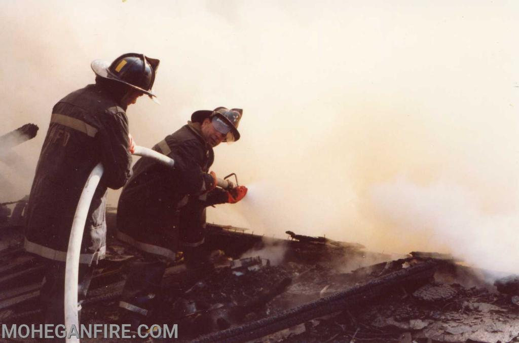 Structure Fire and Car Fire May 1978