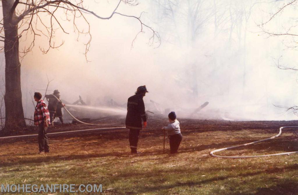 Structure Fire and Car Fire May 1978