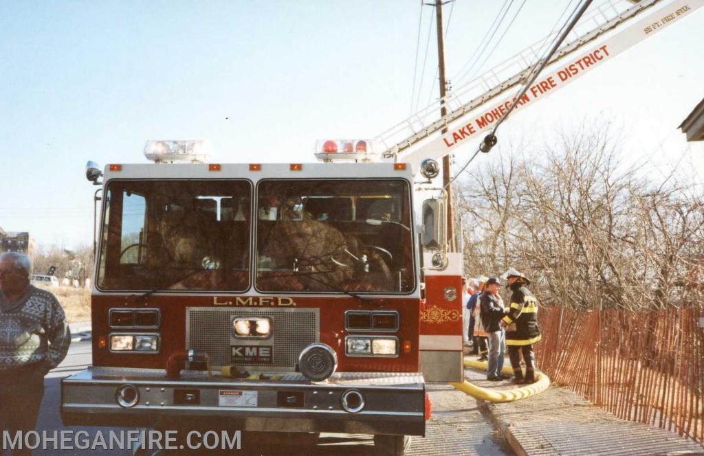 TS-3 Mutual Aid to Peekskill Dains Lumber fire 