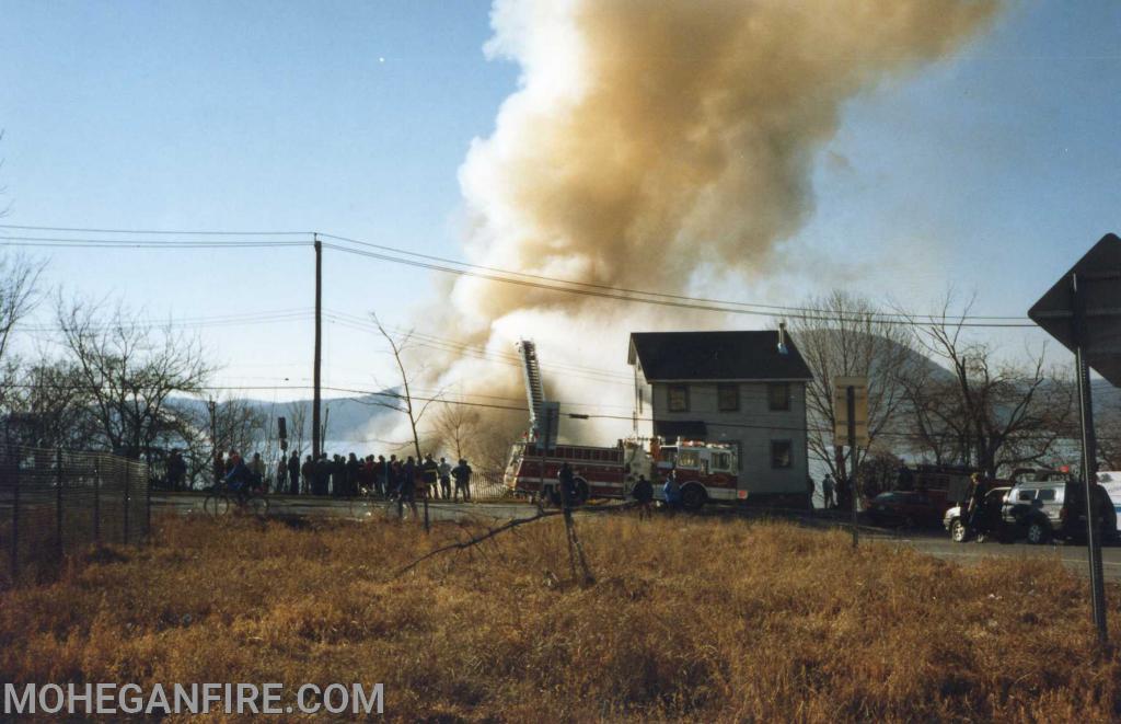 TS-3 Mutual Aid to Peekskill Dains Lumber fire