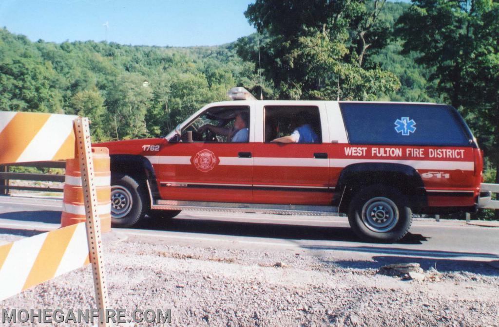 Former Mohegan Chief's car at it's new home in West Fulton NY.