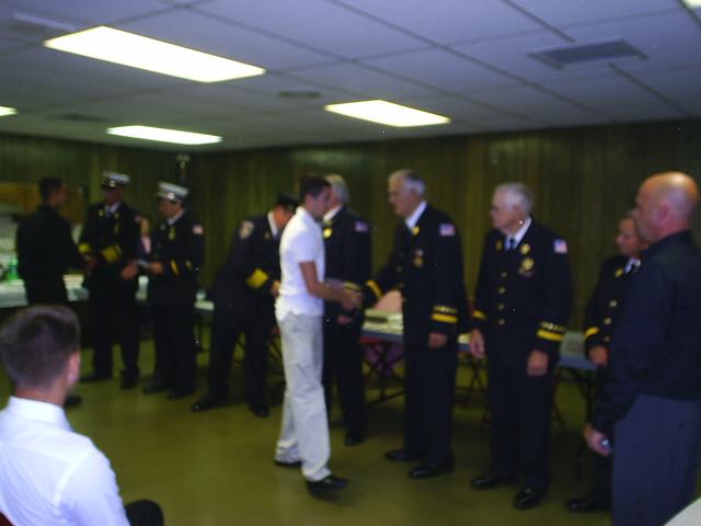 Probationary Firefighters Sworn In By LMFD Fire Commissioners - Mohegan ...